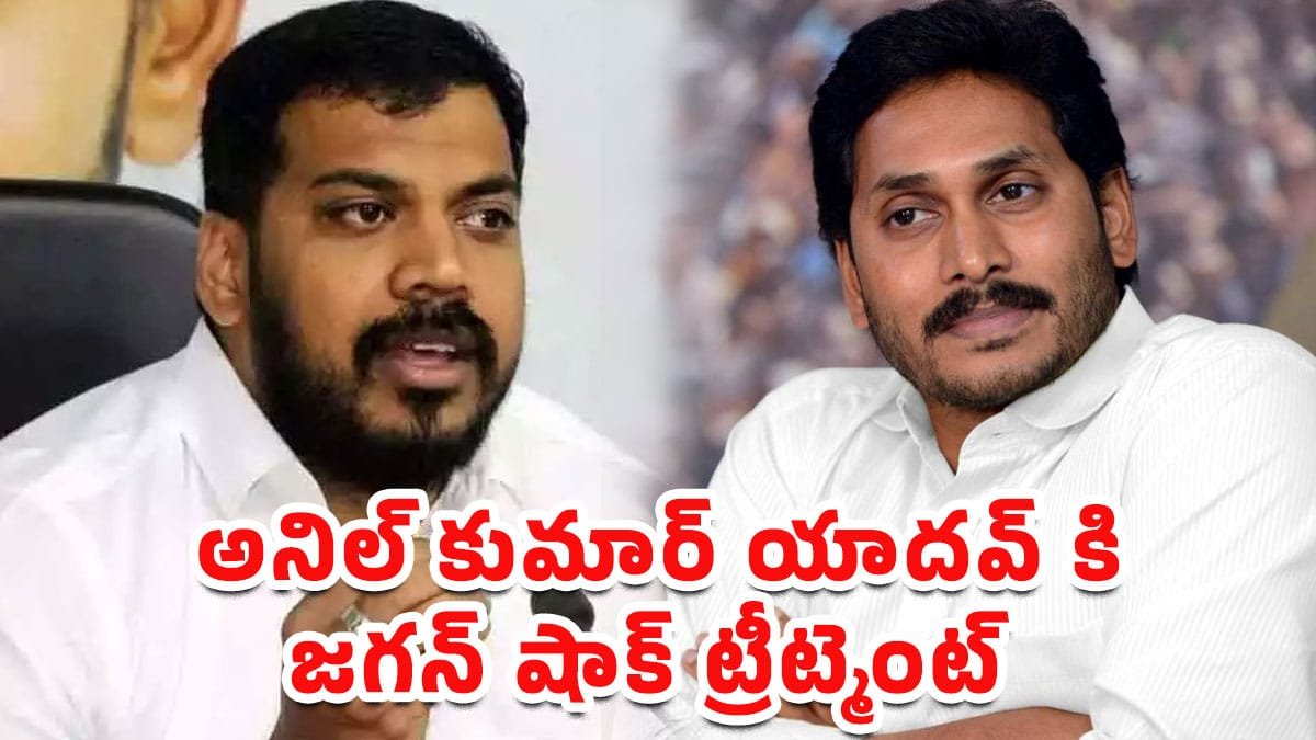 Anil Kumar Yadav : అనిల్ కుమార్ యాదవ్ కి జగన్ షాక్ ట్రీట్మెంట్ .. వైసీపీ వాళ్ళకే భయమేస్తోంది..!
