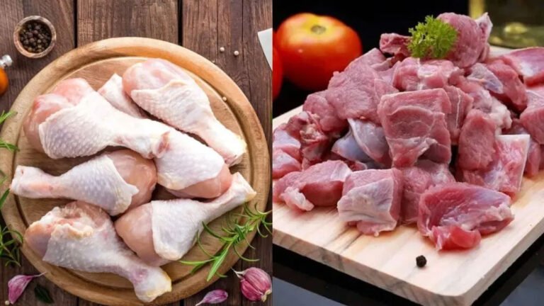 Chicken vs Mutton : చికెన్ vs మటన్.. వర్షాకాలంలో ఏది బెస్ట్..? Chicken vs Mutton : చికెన్ vs మటన్.. వర్షాకాలంలో ఏది బెస్ట్..?