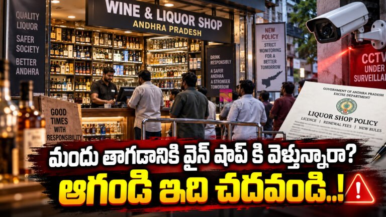 Liquor Policy 2026-27 : మందు తాగడానికి వైన్ షాప్ కి వెళ్తున్నారా? ఆగండి ఇది చదవండి..!